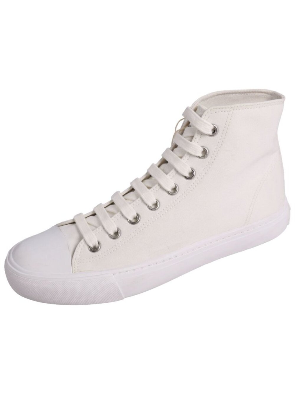 Prada Sneakers High Cut Canvas Shoes